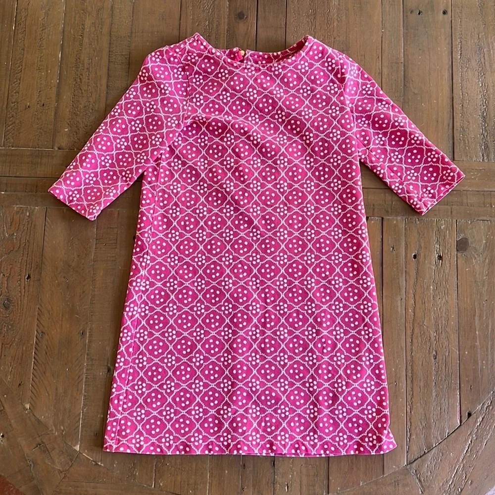 Vineyard vines pink shift dress